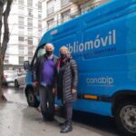 CONABIP y la Biblioteca Popular Cornelio Saavedra acordaron la realización de actividades con el Bibliomóvil