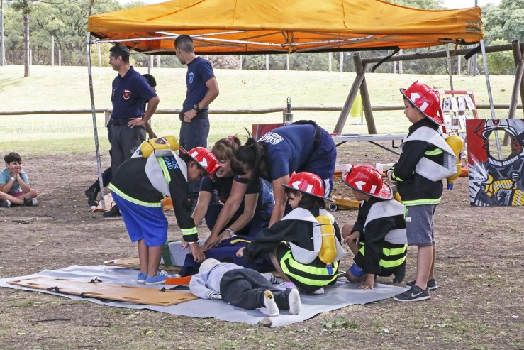 Los Bomberos de la Ciudad celebrarán una jornada de actividades infantiles en la Plaza Zapiola