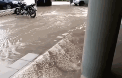  Rotura de caños de agua en el barrio Olímpico de Villa Soldati