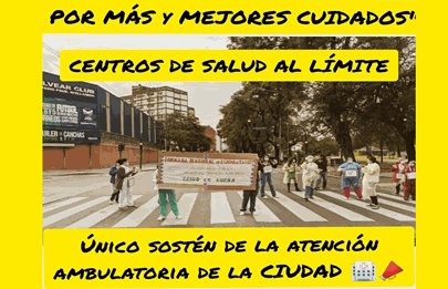 Ruidazo en el CeSAC de Parque Avellaneda