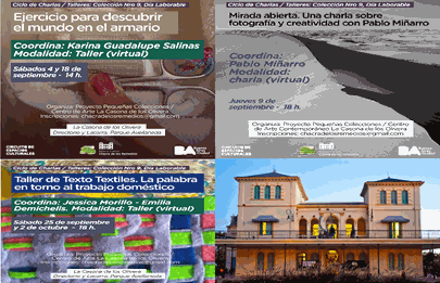 Ciclo de charlas y talleres con artistas en La Casona de Los Olivera