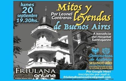 Seminarios de historia a beneficio del Hospital Santojanni