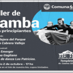 Taller de zamba en el Templete de Parque Patricios