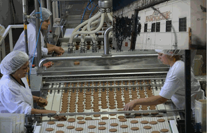 La empresa de Lugano que fabrica 500.000 alfajores por día