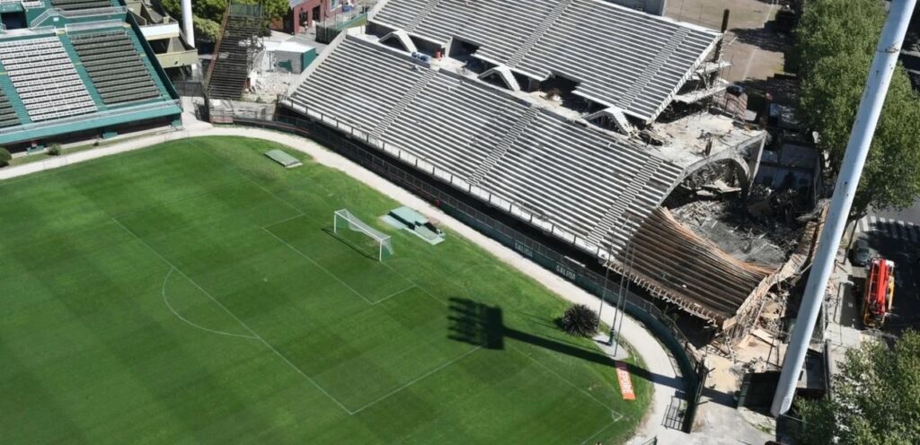 Derrumbe en Ferro: la AGC dijo que la obra “fue clausurada en enero” por falta de documentación