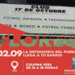 La Defensoría del Pueblo llega a Flores