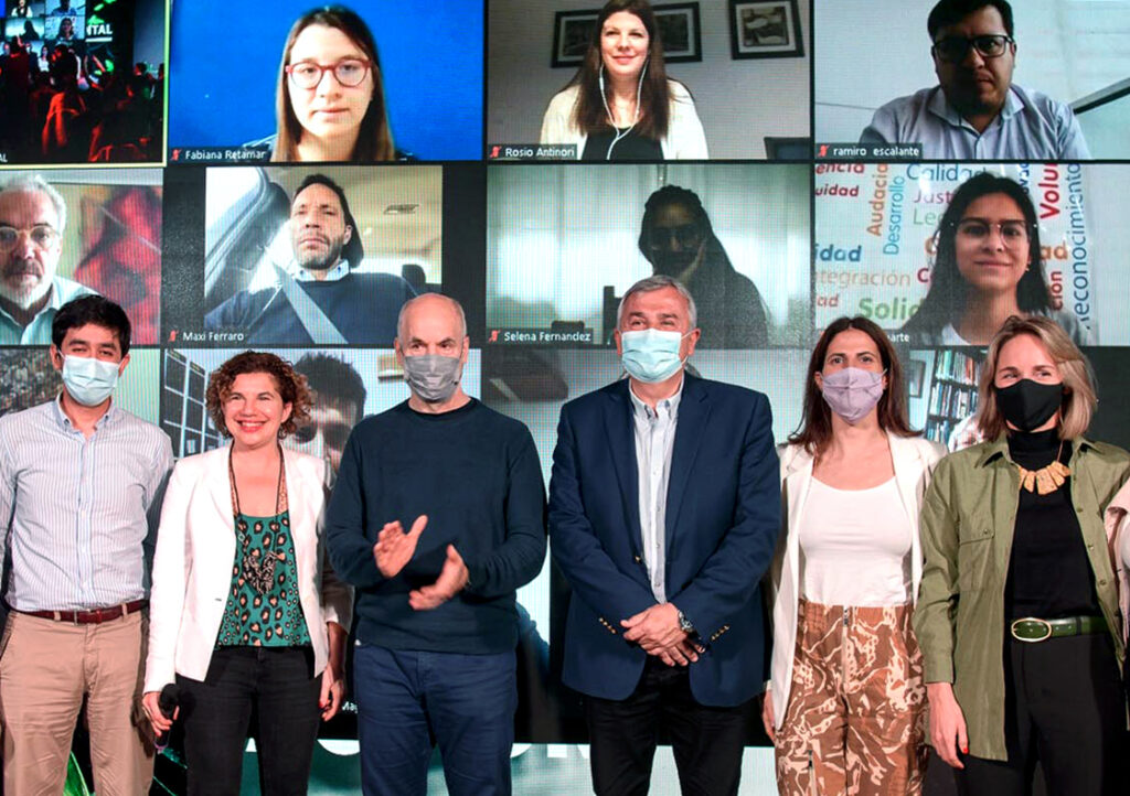 Horacio Rodríguez Larreta y Gerardo Morales lanzaron en Villa Soldati la Red Federal de Acción Ambiental