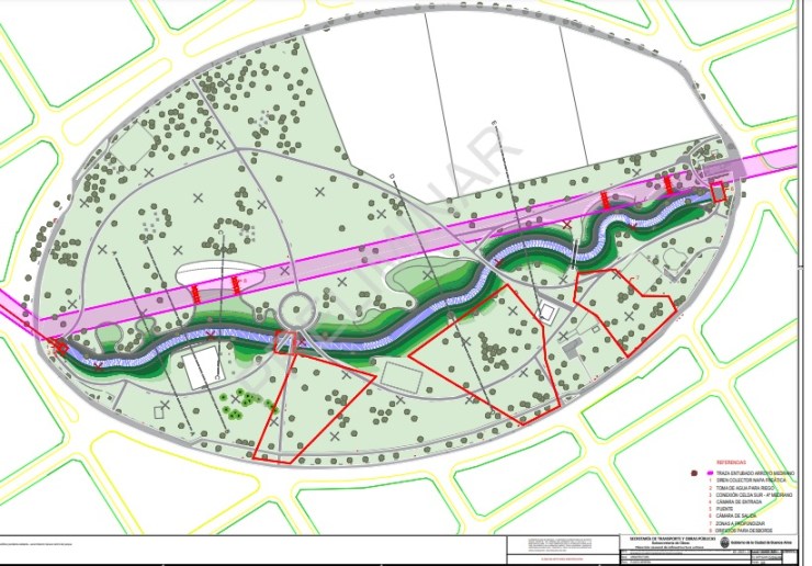 Parque Saavedra: el GCBA dice que regenerar el Arroyo Medrano ayudará “en la mitigación de inundaciones”