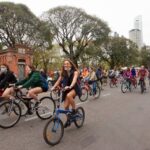 En la vuelta de los eventos masivos, Ciudad organizó una bicicleteada con más de 500 vecinos en Puerto Madero