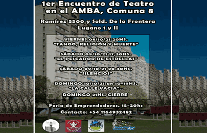 Primer encuentro de Teatro en el AMBA Comuna 8
