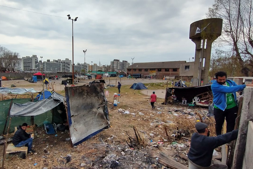 Toma en la Villa 21-24: se llegó a un acuerdo y fue levantada