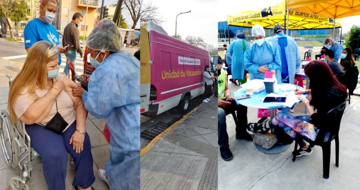 Barrio Mitre: vecinos podrán vacunarse sin turno previo en una posta móvil frente al CeSAC 27