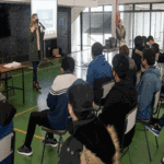 Taller sobre voto joven en Villa Lugano