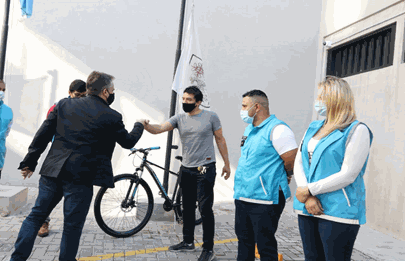Devuelven bicicletas a sus legítimos dueños en Parque Patricios