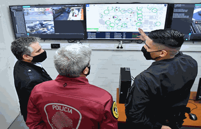 Nueva Oficina de Monitoreo de Video Vigilancia en la villa 21-24