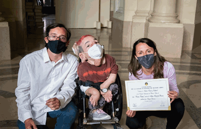 Reconocimiento a Matías Fernández Burzaco en la legislatura Porteña