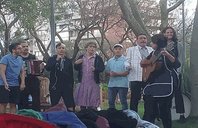 Volvió “Alma mate” a la plaza de los periodistas
