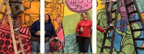 El Espacio Cultural Julián Centeya inaugura un nuevo mural