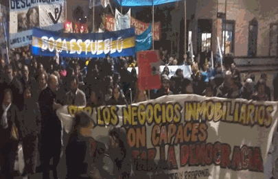 La Boca: ¡Violencia política nunca más!