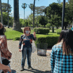 Visita de estudiantes al Centro de Arte Contemporáneo Casona de los Olivera