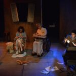 Reestrenan la obra “El patio de atrás” en el jardín del teatro Ana Frank