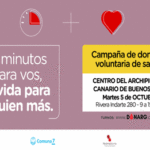 La campaña de donación de sangre en octubre llega a Flores