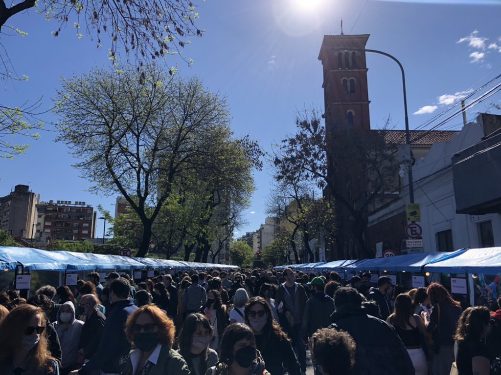 Más de 16.300 personas visitaron la Feria de Editores en el Parque de la Estación