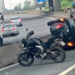 Choque y vuelco en Acceso Norte y General Paz: dos heridos trasladados en helicóptero