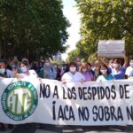 Caballito: trabajadores de la salud protestaron en el Hospital Durand “contra el despido de 2.000 enfermeras”