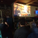 FETAA: proyectaron Andando Abasto de Tito Tinto en Le Troquet de Henry