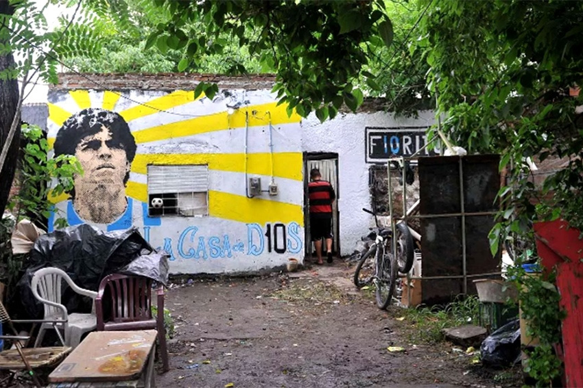La casa donde nació Maradona fue declarada “lugar histórico”
