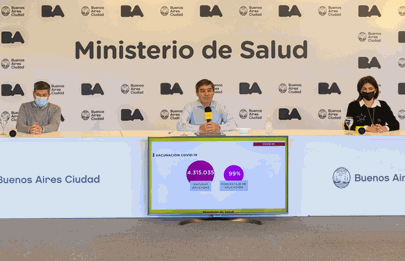 Pandemia: Nuevo informe del ministro de salud porteño
