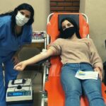 La Cruz Roja Saavedra participa en una campaña para donar sangre en el Club Taiwanes