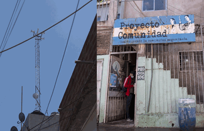 El Enacom visitó la Villa 20 y recorrió obras de internet