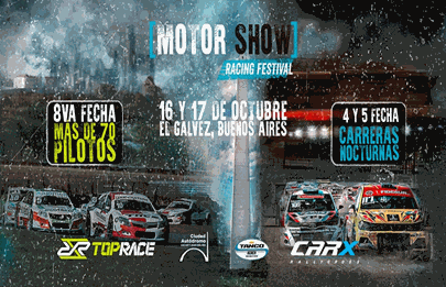 Fin de semana con Top Race y CARX en el autódromo porteño