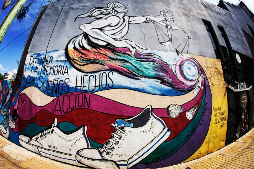 La Legislatura porteña declaró de interés para los Derechos Humanos los murales de Cromañón
