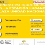 Operativo de la Corporación Bs As Sur en Villa Lugano