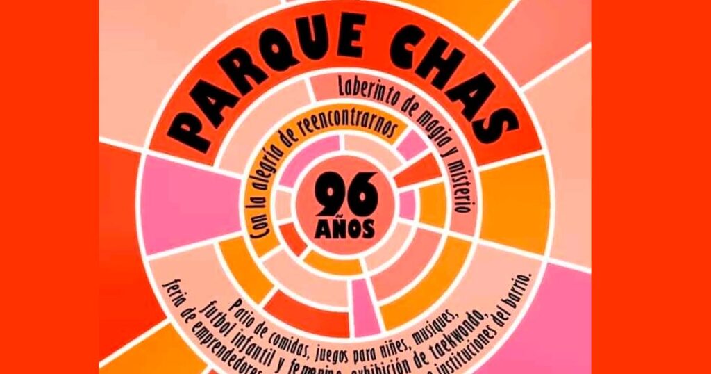 Al aire libre, se celebrarán los 96 años de Parque Chas