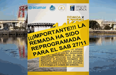 Fue reprogramada la Remada x el Riachuelo