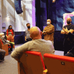 Larreta visitó el Cine Teatro El Plata 