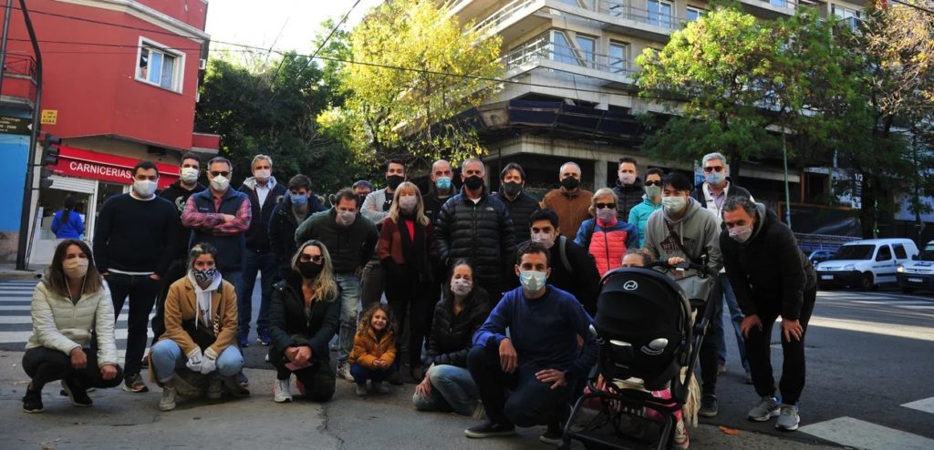 Continúa detenida la construcción de un edificio de viviendas en Saavedra porque el socialismo reclama la titularidad