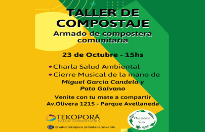 Se viene el taller de compostaje en Tekoporã
