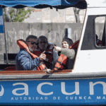 Navegaron por el Riachuelo el Juez Rodríguez y el titular de ACUMAR