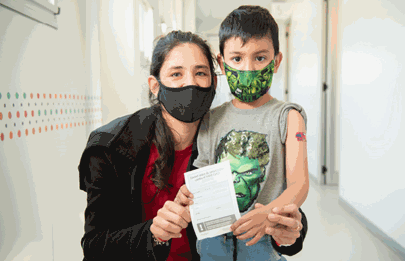 El Garrahan vacuna a niños y niñas de 3 a 11 años con condiciones priorizadas