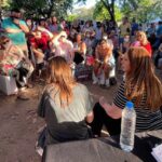 María Eugenia Vidal se reunió con vecinos en Parque Saavedra