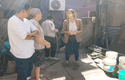 La Defensora adjunta recorrió Villa Zavaleta