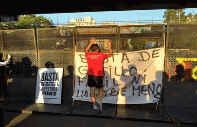 La Boca Resiste y Propone: “A Lucas González lo mató la policía”