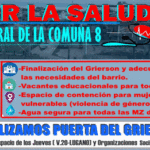 Movilización por la salud Integral en la Comuna 8