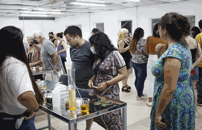Inauguración de la nueva fábrica de Maleza el emprendimiento de la Villa 20