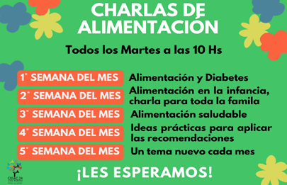 Ciclo de charlas sobre alimentación en CeSAC de Villa Soldati